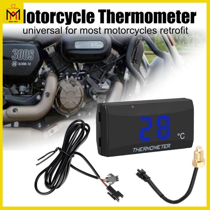 Termometer Digital Pengukur Suhu Panas Air Radiator Mesin Motor