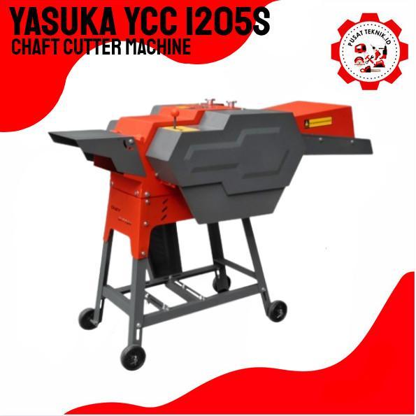 CHAFT CUTTER MACHINE YASUKA YCC 1205S | MESIN PENCACAH RUMPUT RANTING - TANPA PENGGERAK