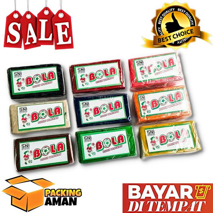 (BISA COD) PROMO 1 Pcs Lilin Plastisin Clay Mainan Sedang SNI