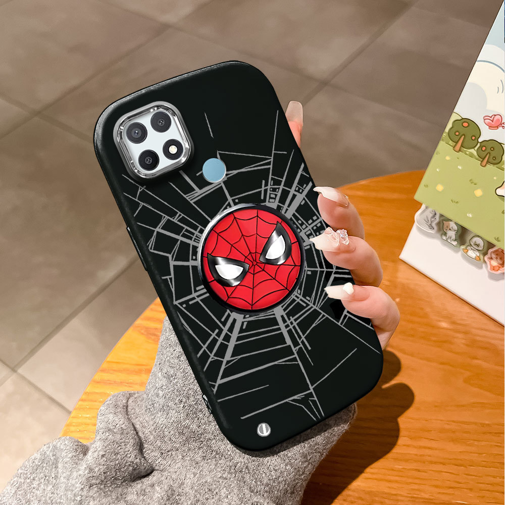 Casing Hp Untuk OPPO A15 A15S Cassing Soft Phone Case Kesing PDD SpiderMan 5664 Softcase Cesing
