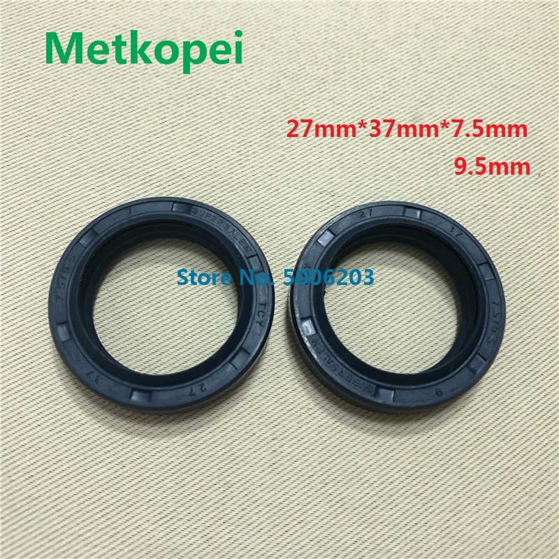 motorcycle CG125 front fork damper shock absorber oil seal 27*37*7.5/9.5 mm 27x37x7.5/9.5mm for Hond
