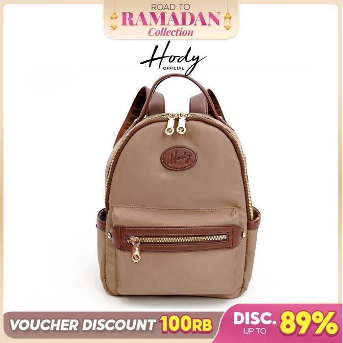 Hody Bag - Tas Ransel Wanita Muat Banyak Korean Style Terbaru 2026 - Nagita Backpack
