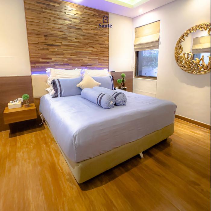 Sant - Sprei Set Hotel Series Sprei Bamboo Lyocell 80s Premium Sprei Set Hotel Look Sprei Minimalis