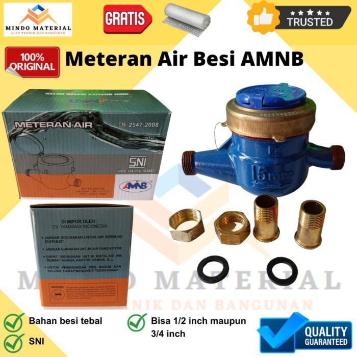 Meteran Air Pdam Pam Besi Amnb Watermeter Terbaru 