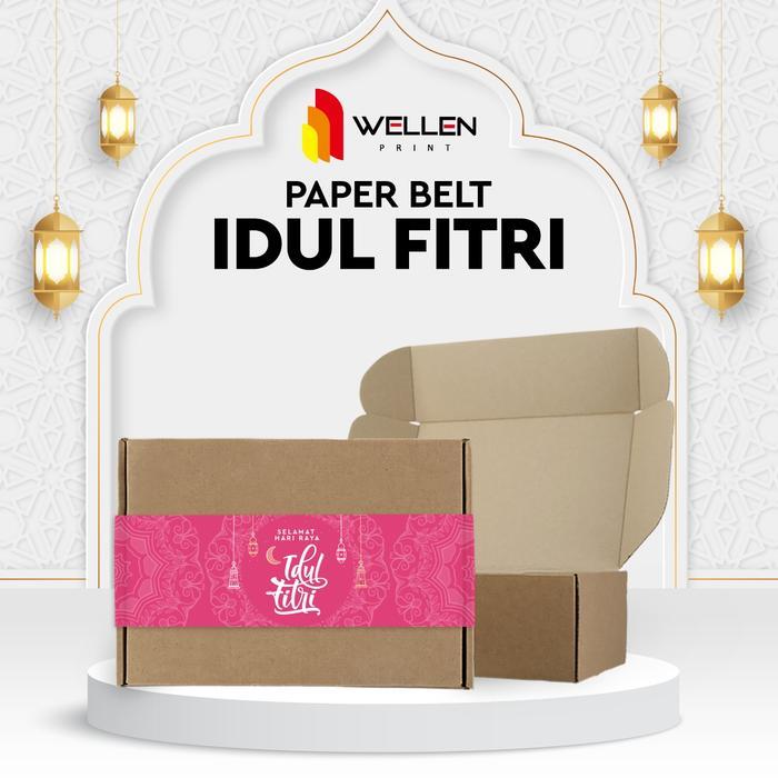Paper Belt Lebaran / Sleeve / paperbelt Segel Hampers idul fitri