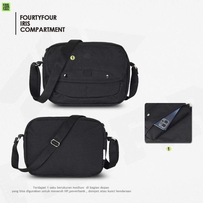 Eiger - Tas Selempang Kanvas Casual Pria - Slingbag Canvas Pria