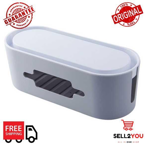 Kotak Organizer Kabel Charger Wire Cable Management Box Pc Komputer