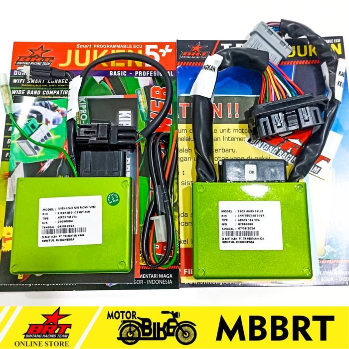 Ecu Brt Juken 5+ & Tbox Dualband Racing Turbo Aerox & Aerox New