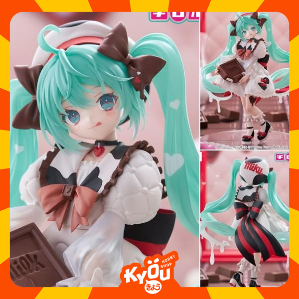 Trio-Try-iT Figure Hatsune Miku x TIROL - CHOCO Milk Ver. Vocaloid (18cm)