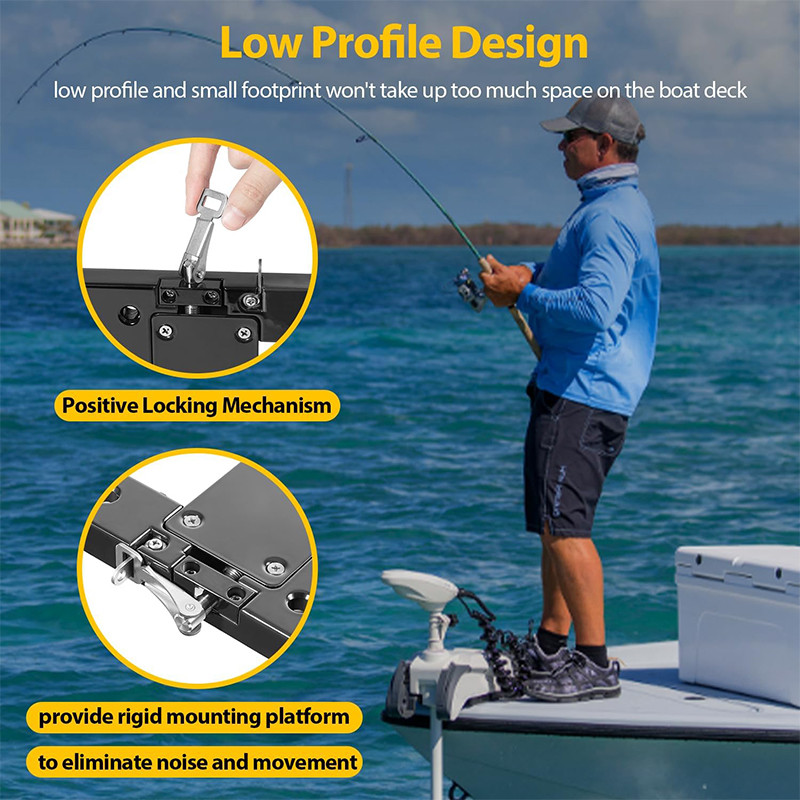 8M0092064 Xi Series Quick Release Mounting Bracket Kit Replacement for MotorGuide Xi3 Xi5 Trolling