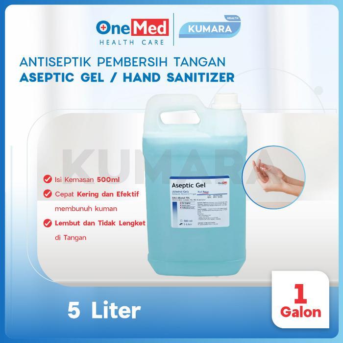 ONEMED - Aseptic Gel 5 Liter / Handsanitizer Antiseptic