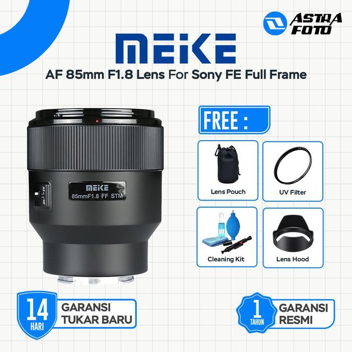 Meike AF 85mm F1.8 Lensa for Sony FE Full Frame Lens 85 mm F/1.8 GARANSI RESMI