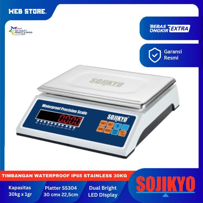 TIMBANGAN MEJA DIGITAL 30KG TIMBANGAN DIGITAL 30KG SOJIKYO DIGITAL SCALE BUAH WATERPROOF COUNTING