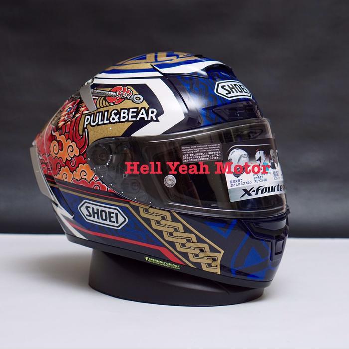 DISKON Shoei X14 Motegi 2 3 Shoei x14 Clone 1:1 BONUS Sarung Kepala READY STOCK