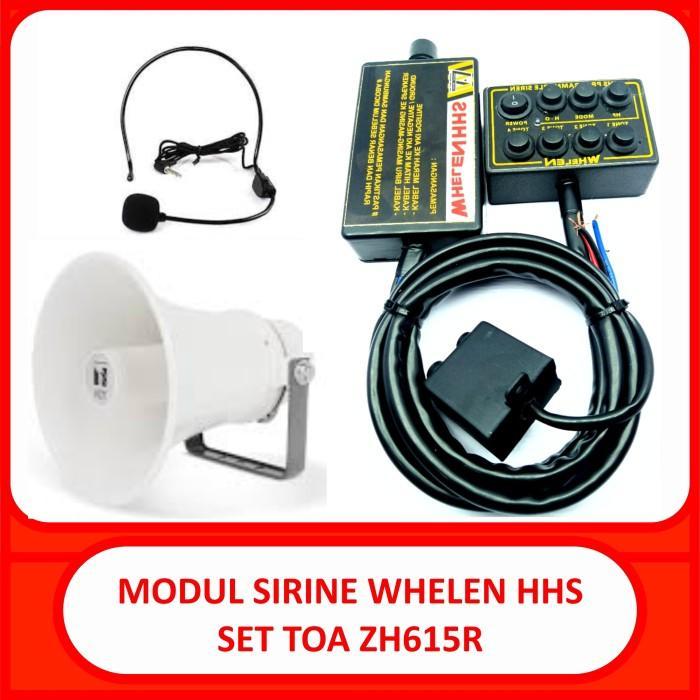 whelen hhs aux mic 60 watt set toa 15 watt