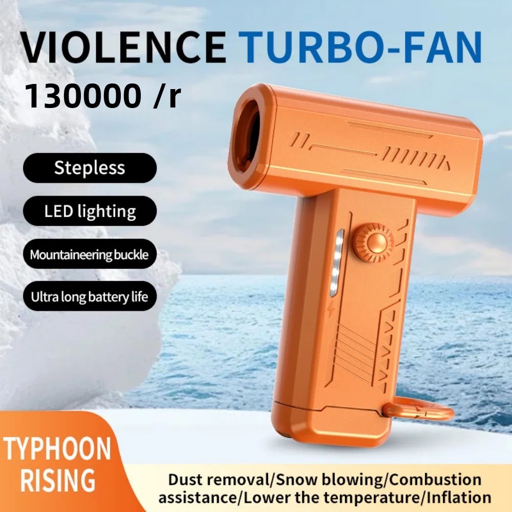 180000PRM Portable Electric Air Blower Turbo Jet Fan Brushless Motor HighSpeed Mini Turbo Jet Fan