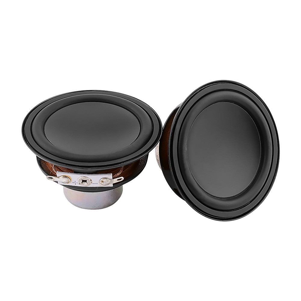 AIYIMA 2Pcs 2.5 Inch Midrange Bass Speaker 6 Ohm 20W Woofer Loudspeaker Neodymium Magnetic Audio