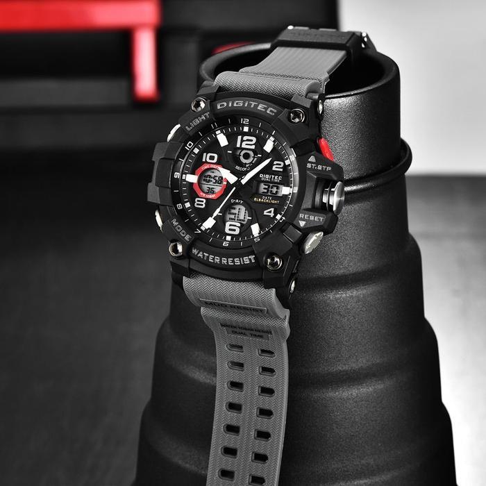 Sedia Digitec DA-2125T Jam Tangan Pria Double Time DA2125T 2125 2125T