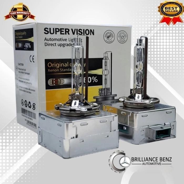 Bohlamp Hid Xenon D3S Mercedes Benz Vw Audi Range Rover Bmww Lampu D3S Merk Supervision