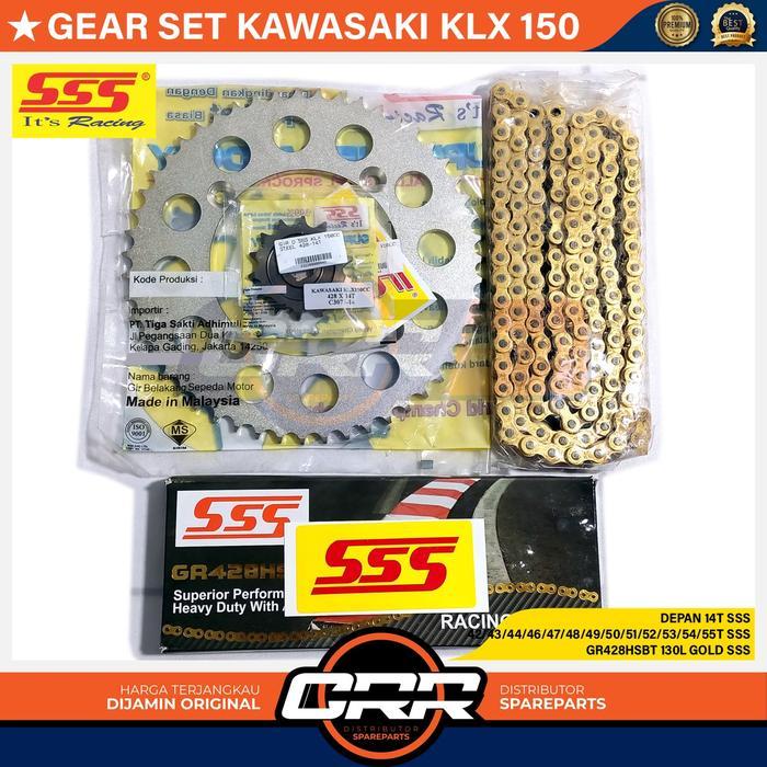 Gear Set Sss Kawasaki Klx 150 Dtracker