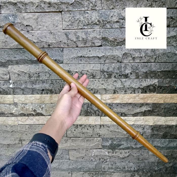 Tongkat komando kayu tengsek Sulaiman 60cm R143