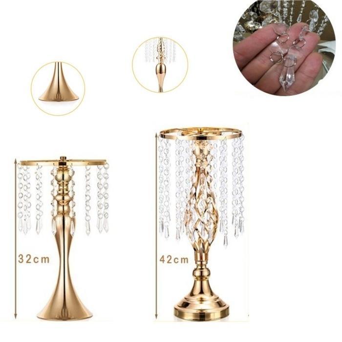 New - Vas Bunga Hiasan Dekorasi Ruang Tamu Mewah Pajangan Lemari Kaca Luxurious Wedding Vase