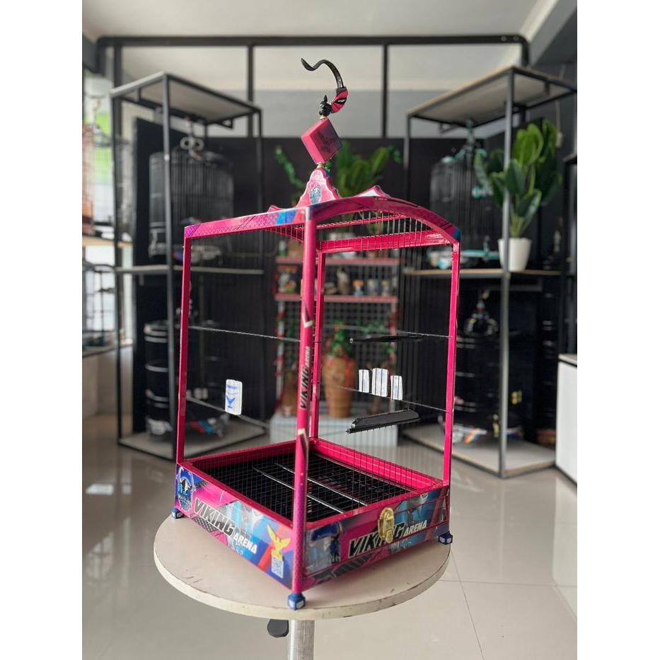SANGKAR KOTAK VIKING SENAR - SANGKAR KENARI - RADJA COMPANY