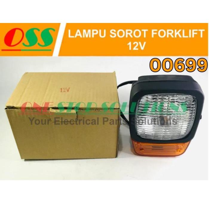 LAMPU SOROT FORKLIFT EXCAVATOR ALAT BERAT SEN FORKLIFT TRUK UNIVERSAL