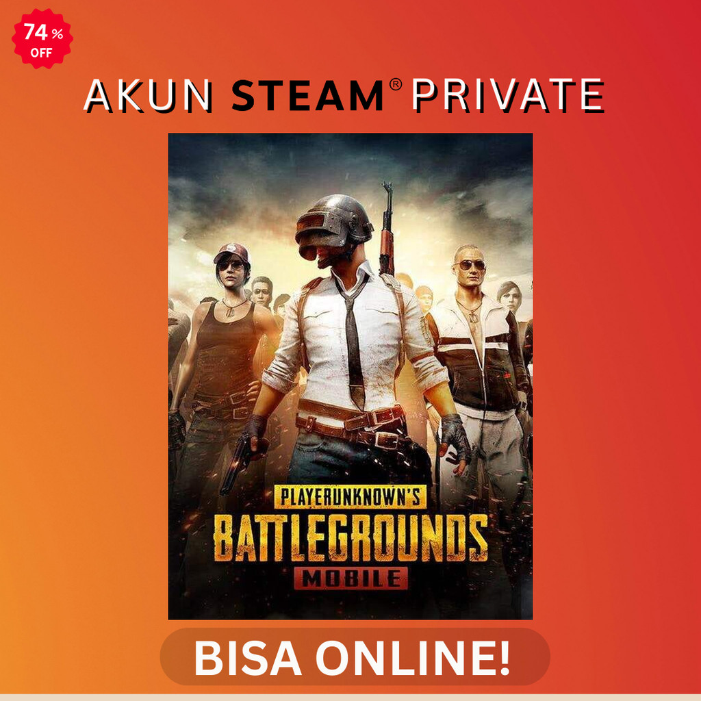 PUBG Mobile - Steam PC Original - Akun Private Online