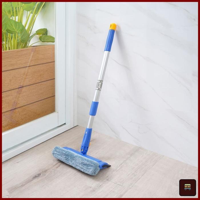 KRISBOW Wiper Alat Pembersih Kaca Microfiber 8" Window Squeegee - Biru