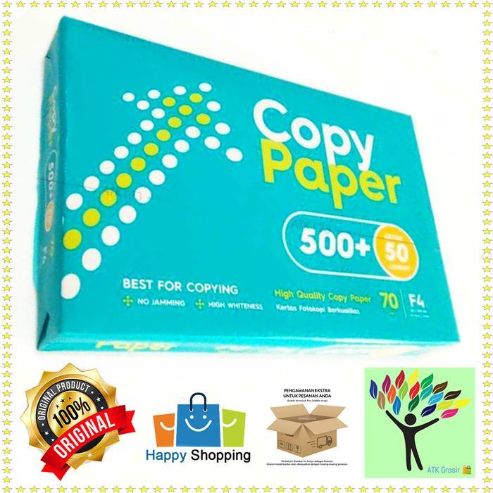 KERTAS HVS COPY PAPER F4 - 550 LEMBAR