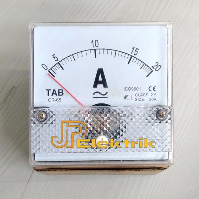 Ampere Meter Ac/Dc Cr-65 20A / 30A / 40A / 50A Ampere Meter Analog Direct