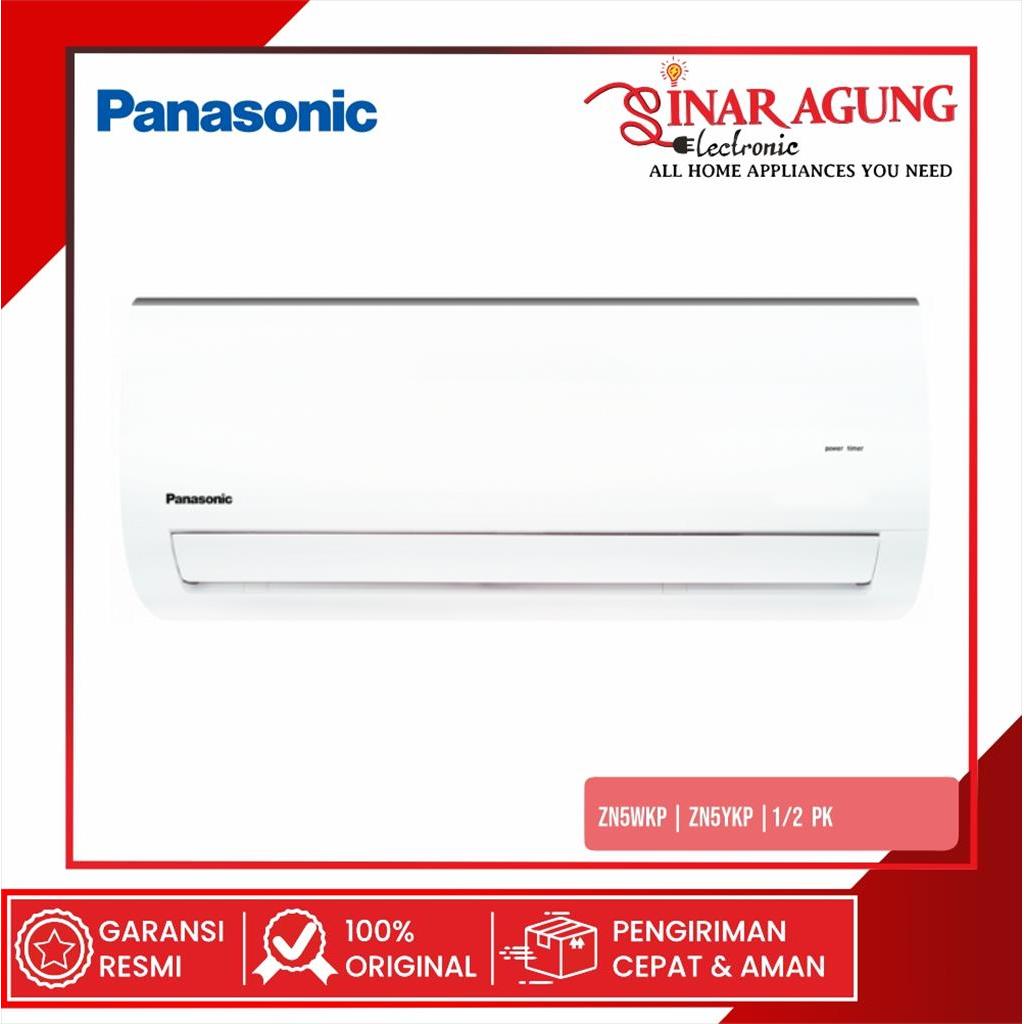 PANASONIC ZN5YKP / ZN-5YKP AC SPLIT 1/2 PK - GARANSI RESMI