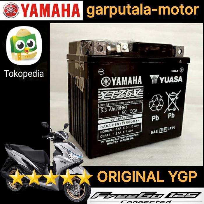 Battery Assy Ytz6V Bn1-H2100-00 Freego 125 Connected Bku1 Accu Aki