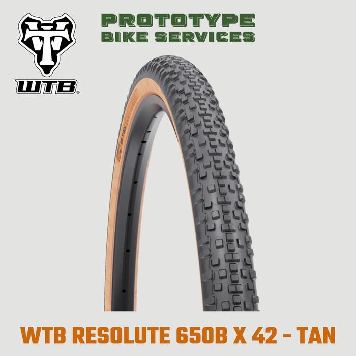 Wtb Resolute 650 X 42 Tan Wall Ban Luar Sepeda Gravel
