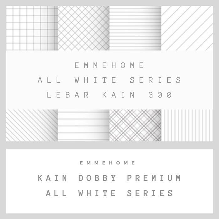 KAIN KATUN DISPERSE MIKROTEX POLOS / EMBOSS PUTIH SERIES