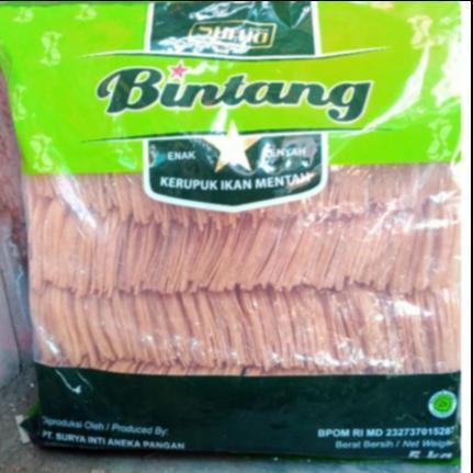 Kerupuk udang cap bintang berkat 5kg ( BAL )