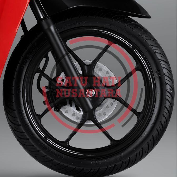 Genio - Honda Ori Wheel List Sticker / Stiker Velg 14"