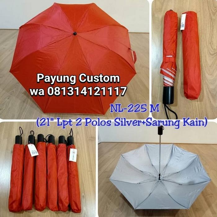"New" Payung Custom / Payung Lipat 2 / Payung Lipat 3 / Payung Polos