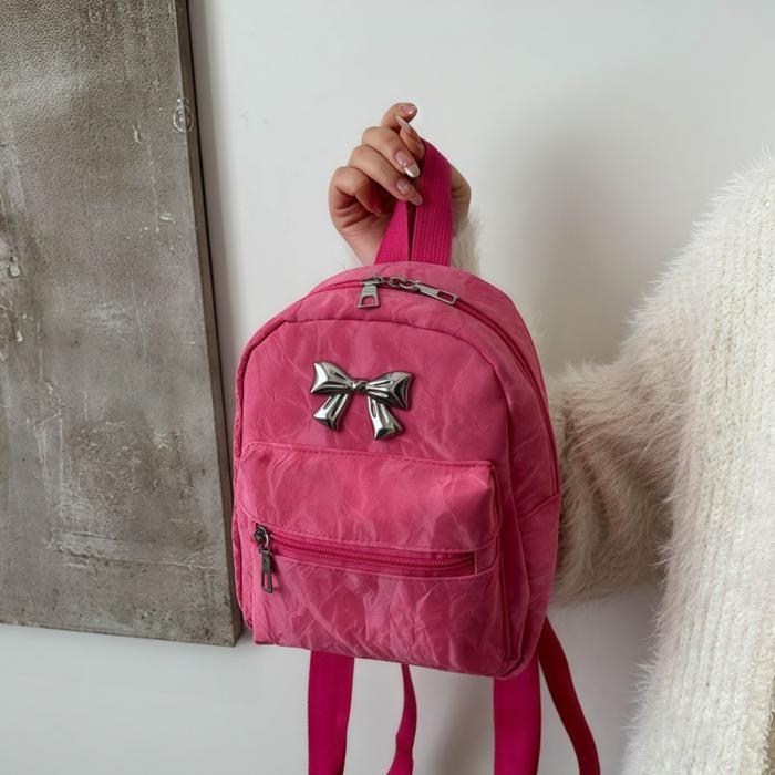 Tas Cewek Korea Putih Terbaru Tas Ransel Wanita Lucu Kulit Sintetis Model Terbaru Tas Cewek Mini