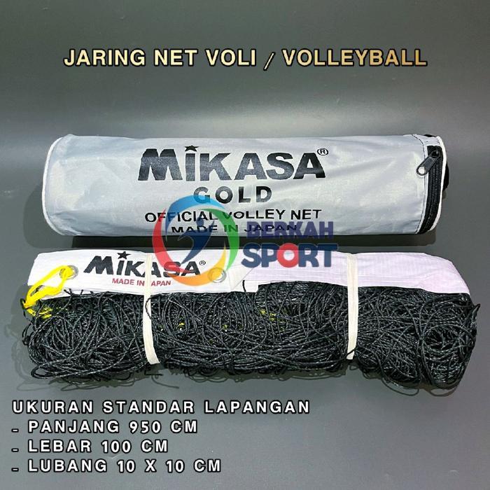 ASLI NET VOLI GOLD / NET VOLLEY READY STOCK