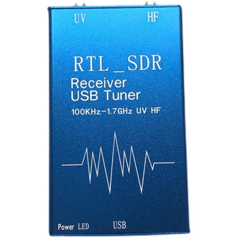 STOK TERBATAS  RTL SDR Receiver USB Tuner 100KHz-1.7GHz UV HF RTL2832U + R820T2  UHF VHF HF RTL.SDR 