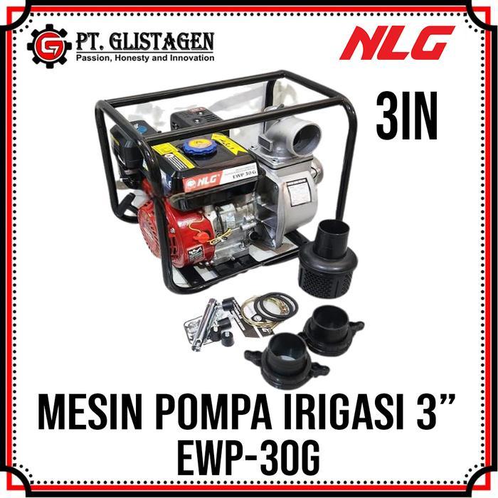 NLG EWP-30G Mesin Pompa Air Irigasi Sawah Alkon 3" Inch Water Pump NLG EWP 30