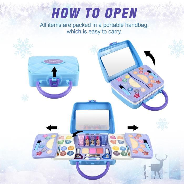 Duffy ToysKuromi Make Up Anak Anak Set Aman Asli / Make Up Anak Anak Bpom Alat Dandan Anak Bisa