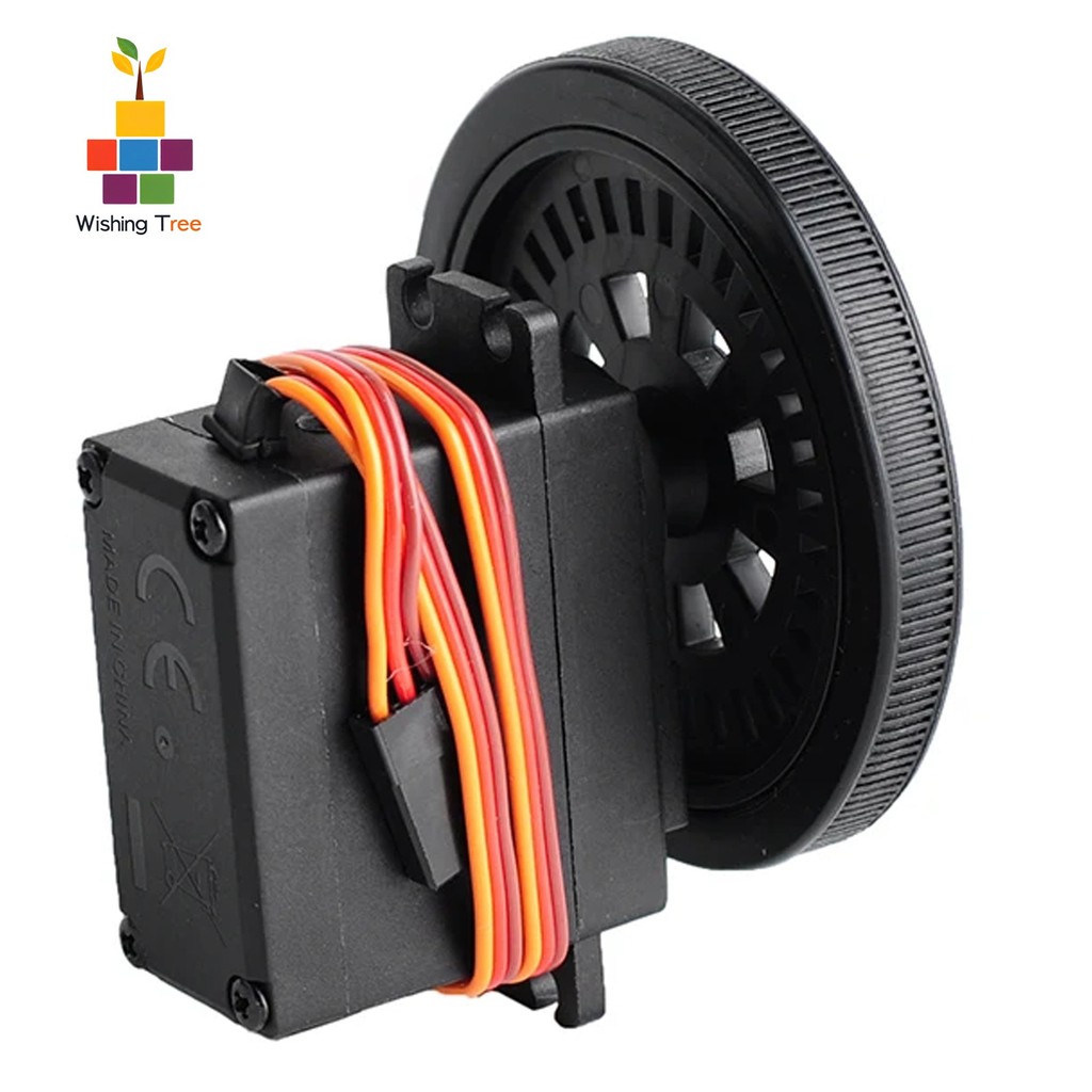 FS5103R 360 Degree Continuous Rotation RC Servo Motor 3kg.cm Torque Analog Control for