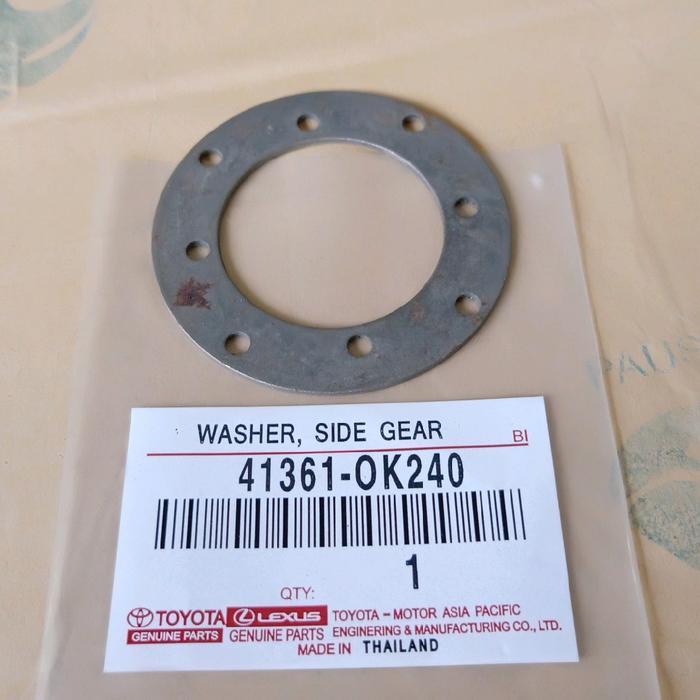 WASHER SIDE GEAR 41361-OK240 RING PINION RING GIGI BOLU BESAR KIJANG INNOVA INOVA