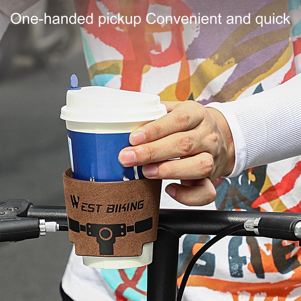 Wide Applicability Vintage Wear Resistant Handlebar Bottle Cage for Cycling
