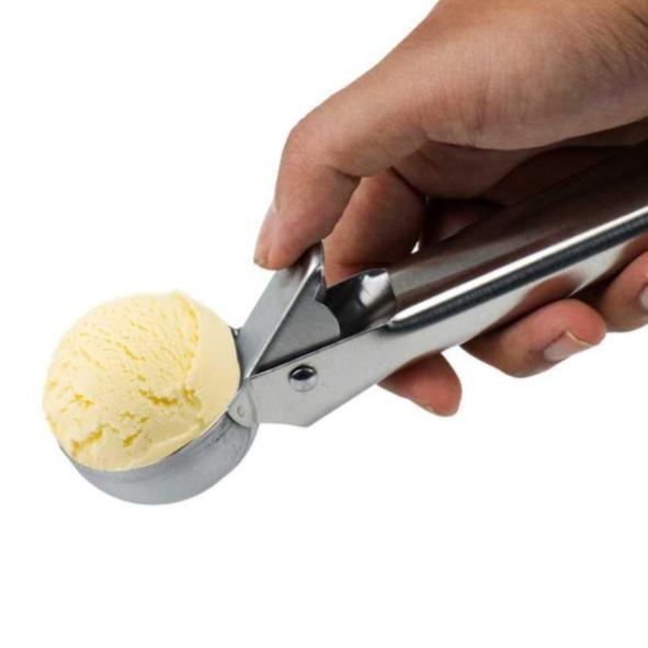 Sendok Takar Skop Es Krim Scoop Ice Cream Cone Bulat Besar Stainless