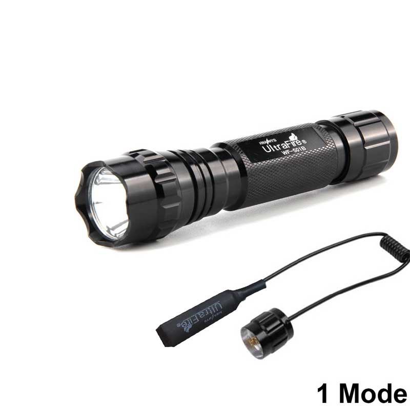 UltraFire WF-501B XM-L T6 L2 V6 Tactical LED Flashlight Powerful Waterproof Lantern Outdoor Camping 