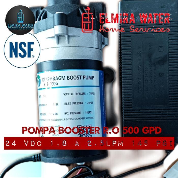 Pompa Booster Reverse Osmosis 500 Gpd Baru